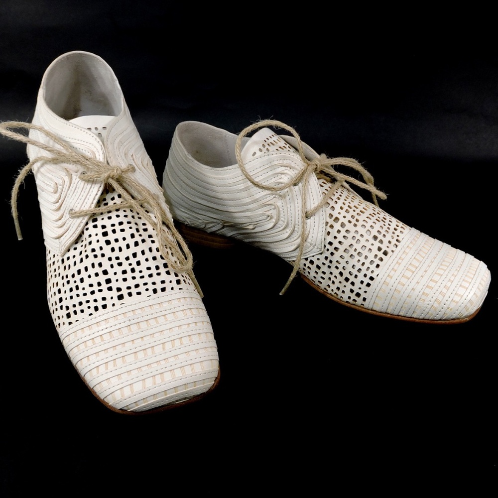 IXOS 🇮🇹 WOMEN'S BEIGE SOFT LEATHER SUMMER FASHION SHOES